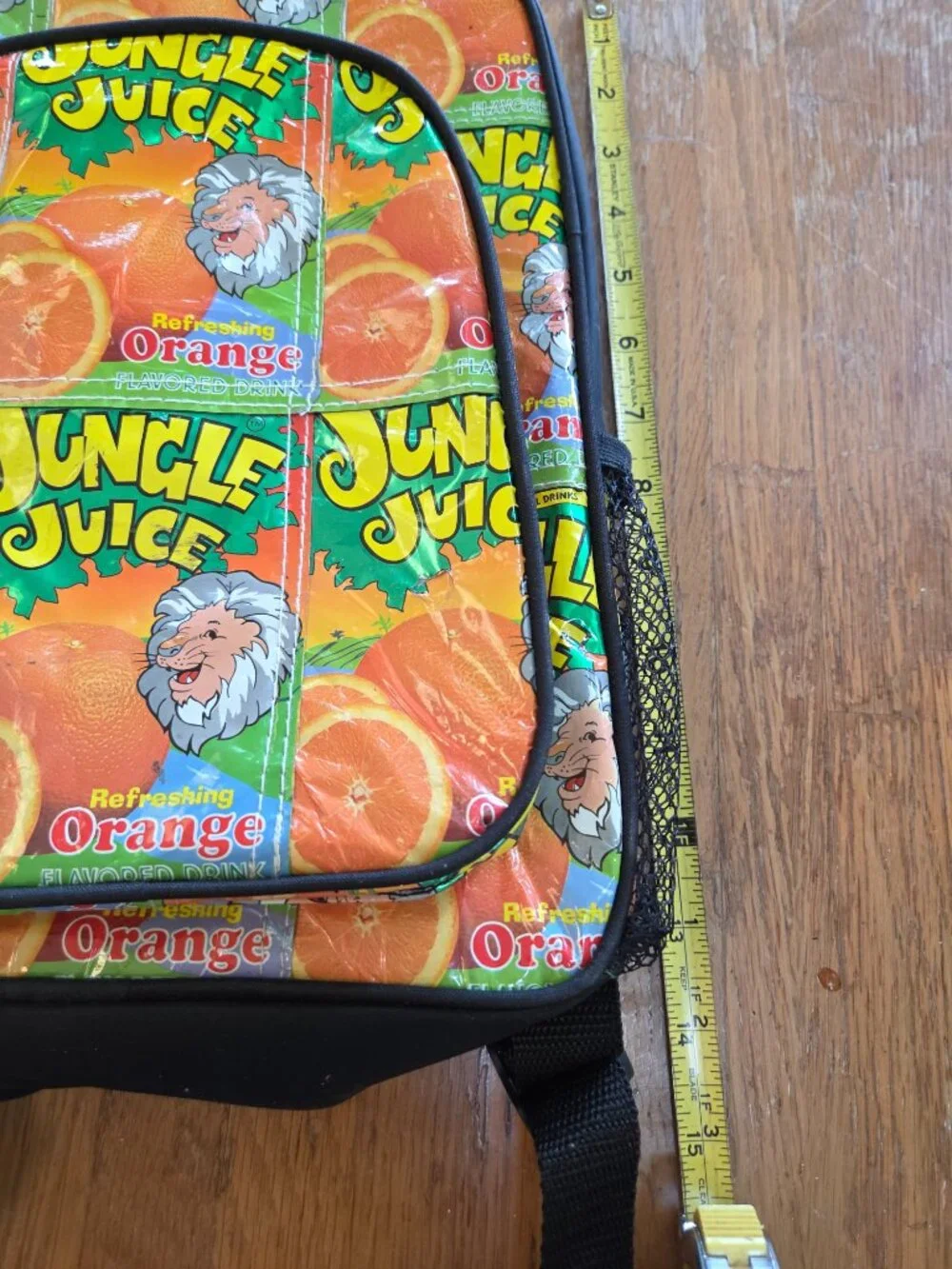 Kid's Backpack Jungle Juice Box Design, NWOT